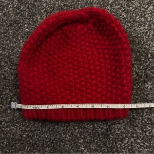 Old Navy Red Knit Beanie